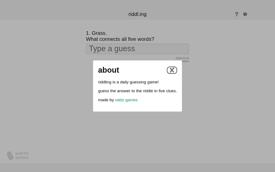 riddl.ing game preview