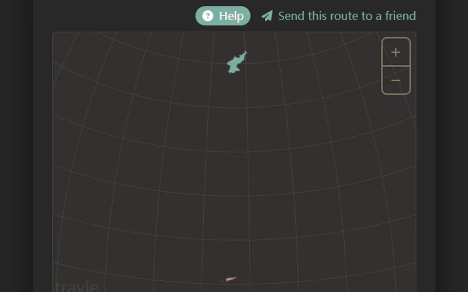 Travle game screenshot